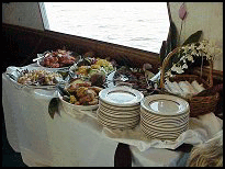 Buffet aboard Lifestyles